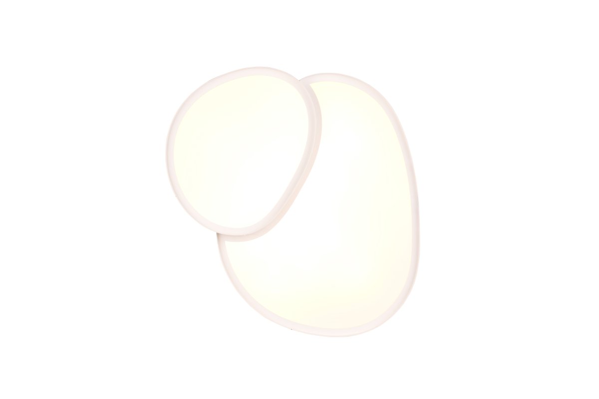 Rise 43cm Blanc plafonnier De Trio Lighting - 