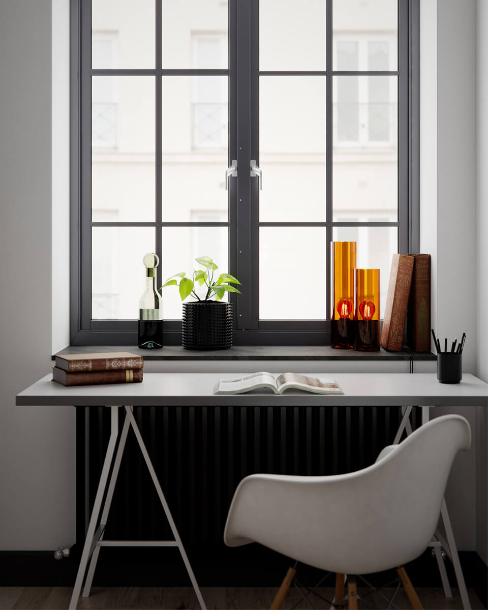 Flake 40cm Ambre lampe de table De By Rydéns - Avec son &eacute;l&eacute;gant verre cylindrique et sa disponibilit&eacute; dans des couleurs tendance comme l'ambre fonc&eacute;, le blanc et le vert, Flake est la lampe parfaite pour apporter style et atmosph&egrave;re &agrave; votre maison.