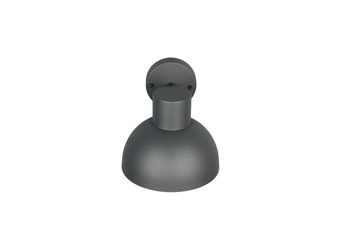 Elbe 20cm Anthracite lampe d’extérieur De Trio Lighting - Avec un indice de protection IP44, il résiste à la pluie et à l'humidité et émet une lumière douce et orientée vers le bas qui assure une entrée sûre et agréable.