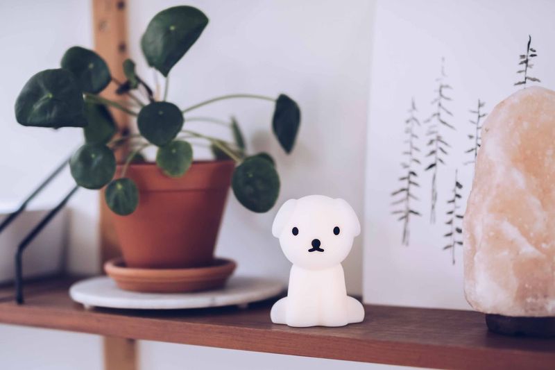 Bundle of Light - Snuffy Mini Blanc lampe pour enfant De Mr Maria - Apportez un peu de lumière et de joie dans votre journée et votre maison avec cette charmante lampe Snuffy.