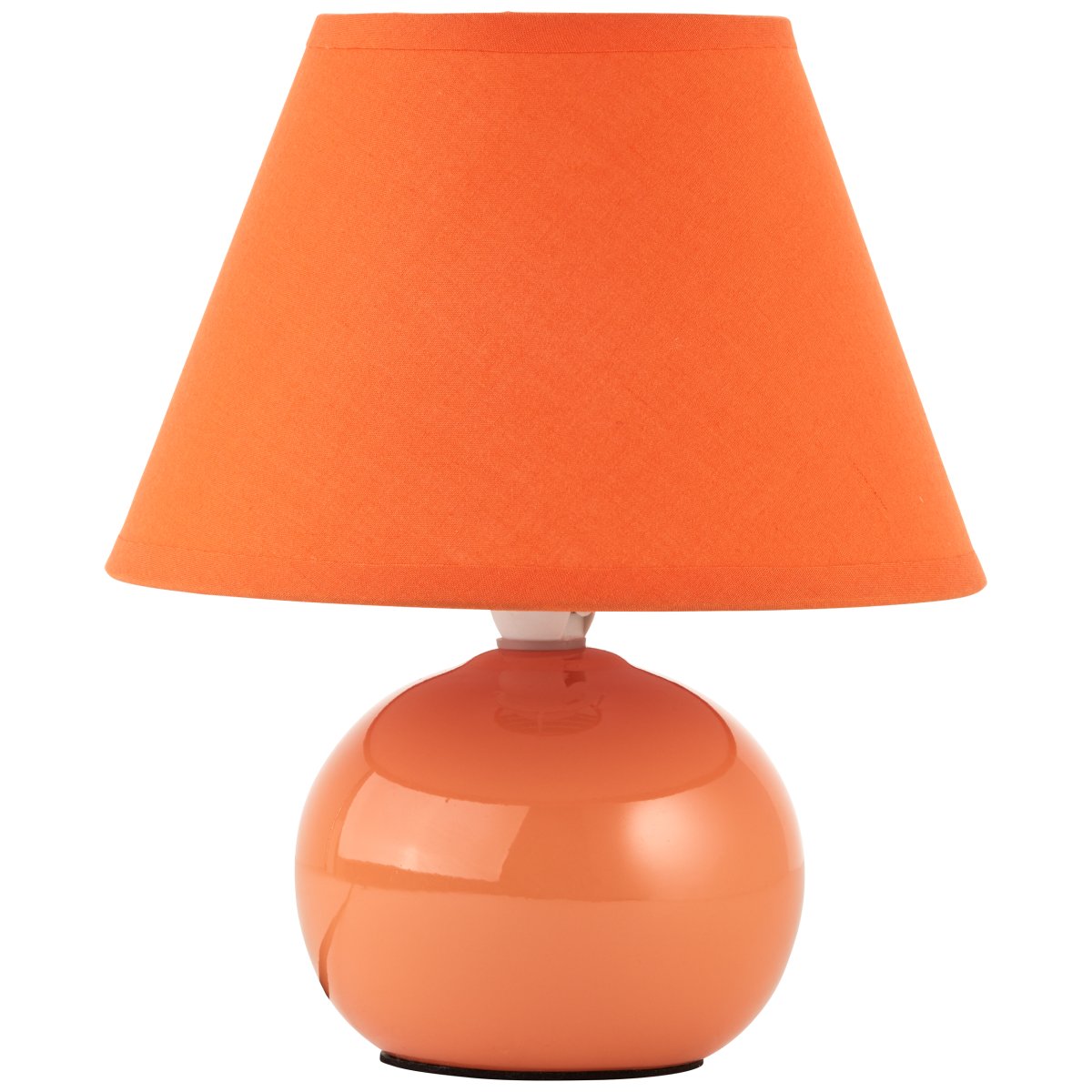 Primo 23cm Orange lampe de table De Brilliant - Pour une utilisation facile, la lampe dispose d'un interrupteur d'alimentation pratique sur le câble et d'un câble de connexion de 1 mètre de long.