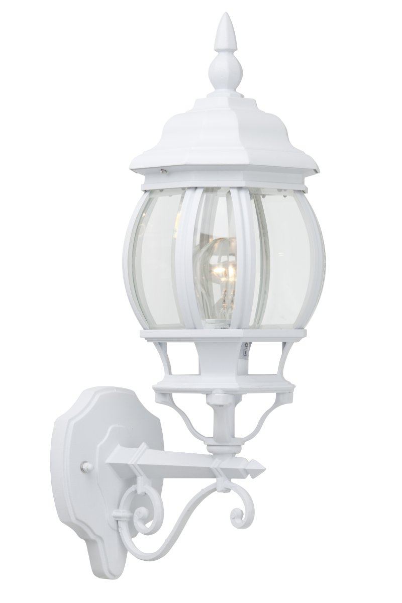Istria Blanc lampe d’extérieur De Brilliant - Gr&acirc;ce &agrave; la classe de protection IP23, il est prot&eacute;g&eacute; de la pluie.