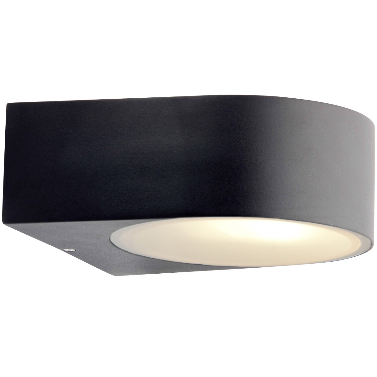 Tyler Noir lampe d’extérieur De Brilliant - L'applique murale d'extérieur Tyler est conçue pour créer un éclairage décoratif et transformer n'importe quel mur de maison en une installation d'éclairage élégante.