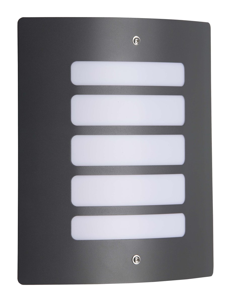 Todd Anthracite lampe d’extérieur De Brilliant - L'applique murale d'extérieur anthracite Todd est un choix polyvalent et est parfaite pour être placée à côté de la porte d'entrée pour fournir une lumière pratique ou un éclairage décoratif.