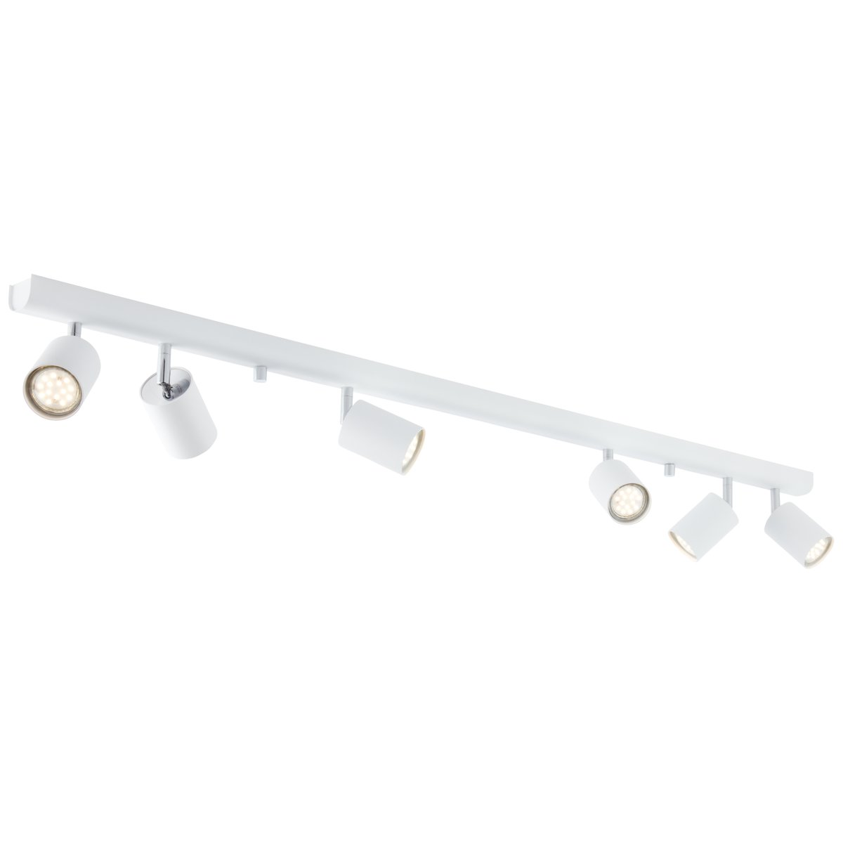 Different 6 Blanc spot De Brilliant - Avec les ampoules à intensité variable, la lampe elle-même est également à intensité variable.