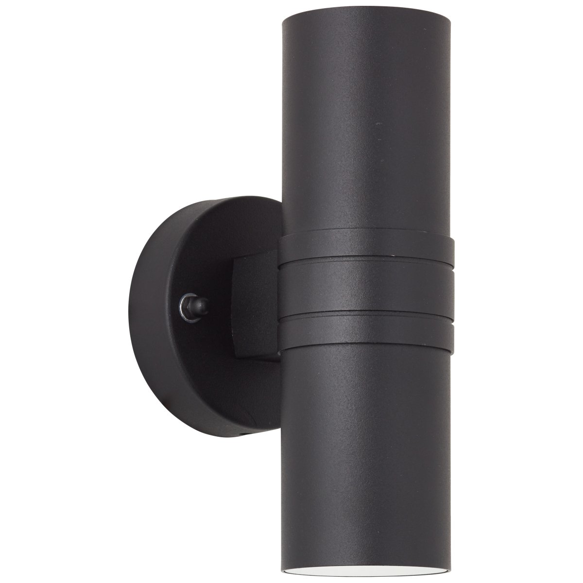 Hanni Noir lampe d’extérieur De Brilliant - L'applique murale Hanni est parfaite pour un éclairage décoratif et transforme n'importe quelle façade en une œuvre d'art faite de lumière et d'ombre.