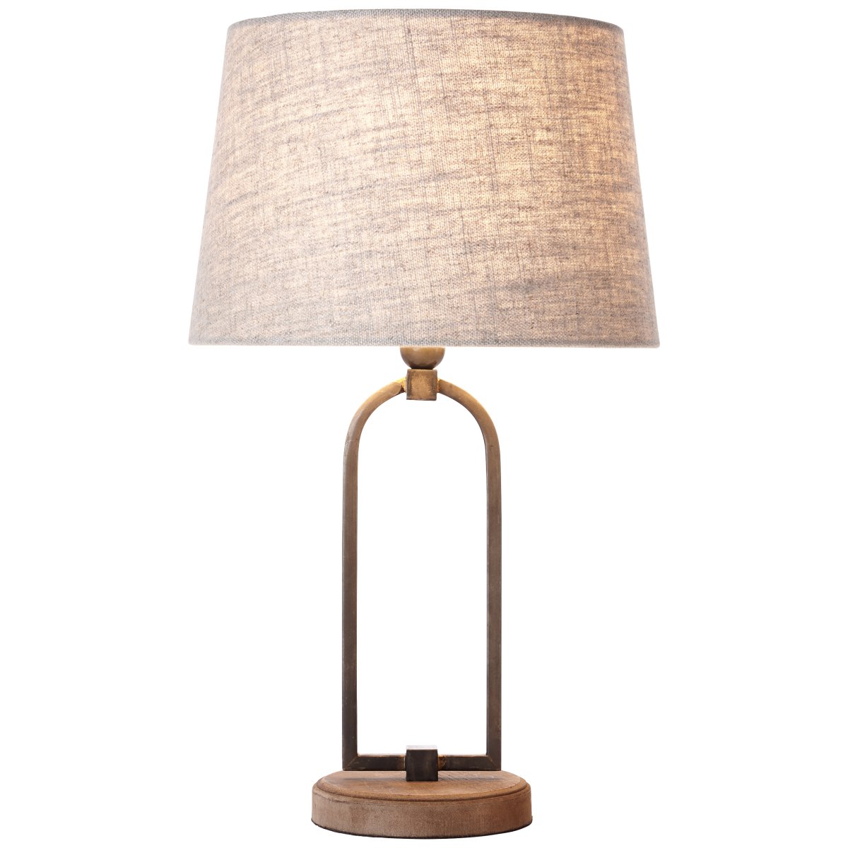 Sora 50cm Beige lampe de table De Brilliant - Pour une utilisation pratique, la lampe est équipée d'un interrupteur à cordon et le câble de connexion mesure environ 1,8 mètre de long.
