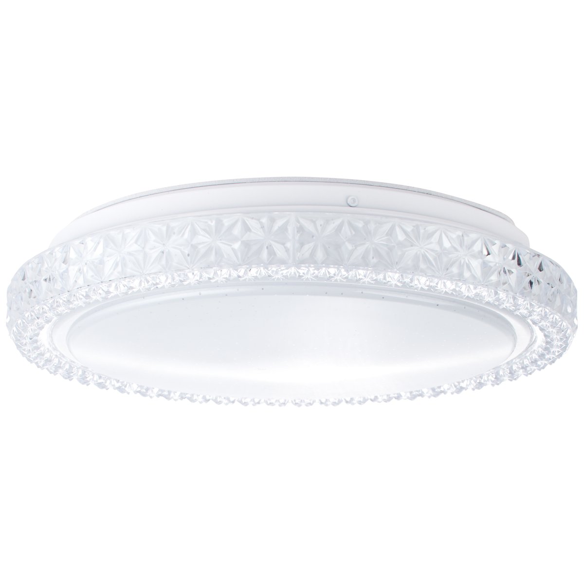 Badria Ø30 Blanc plafonnier De Brilliant - L'applique murale et plafonnier Badria crée une atmosphère atmosphérique dans n'importe quelle pièce avec sa lumière blanche et chaude.