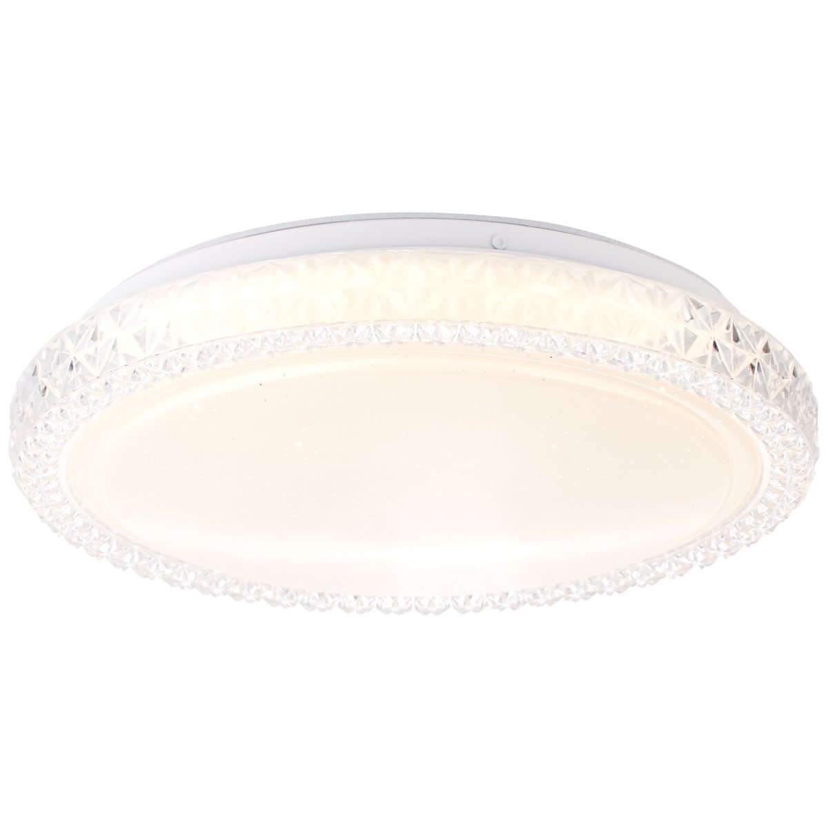 Badria Ø30 Blanc plafonnier De Brilliant - L'applique murale et plafonnier Badria crée une atmosphère atmosphérique dans n'importe quelle pièce avec sa lumière blanche et chaude.