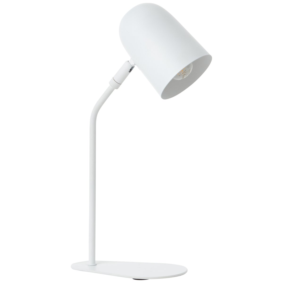 Tong 38cm Blanc mat lampe de bureau De Brilliant - La lampe de table Tong fournit une lumi&egrave;re agr&eacute;able pour travailler, lire ou comme &eacute;clairage d&eacute;coratif dans n'importe quelle pi&egrave;ce.