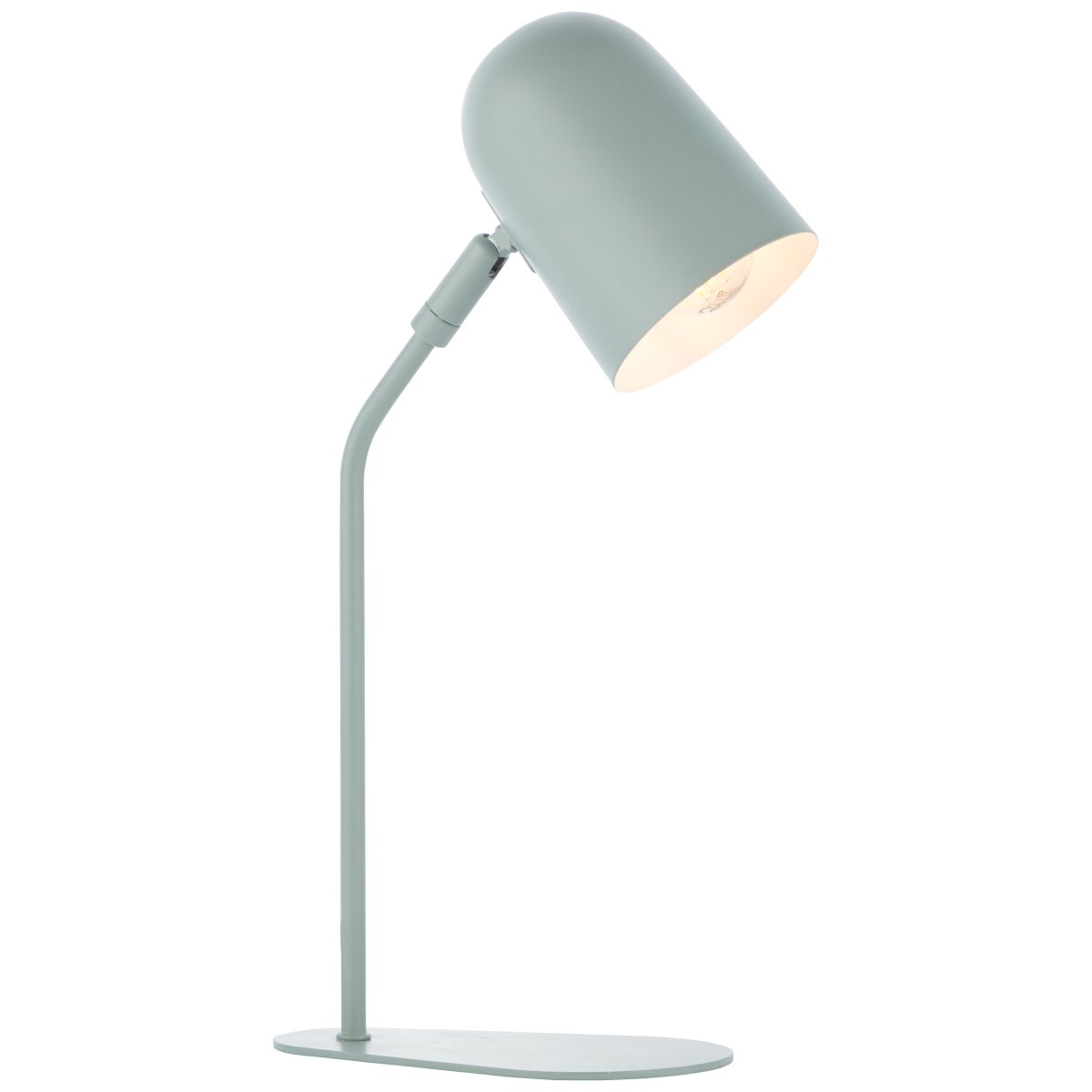 Tong 38cm Vert mat lampe de bureau De Brilliant - La lampe de table Tong fournit une lumi&egrave;re agr&eacute;able pour travailler, lire ou comme &eacute;clairage d&eacute;coratif dans n'importe quelle pi&egrave;ce.