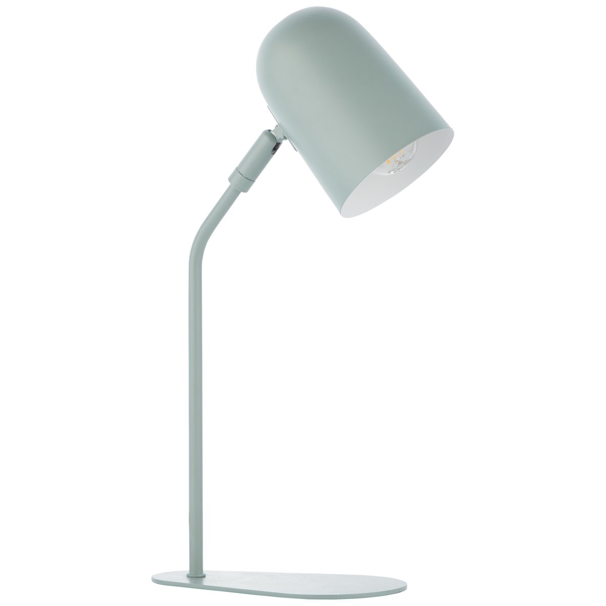 Tong 38cm Vert mat lampe de bureau De Brilliant - La lampe de table Tong fournit une lumi&egrave;re agr&eacute;able pour travailler, lire ou comme &eacute;clairage d&eacute;coratif dans n'importe quelle pi&egrave;ce.