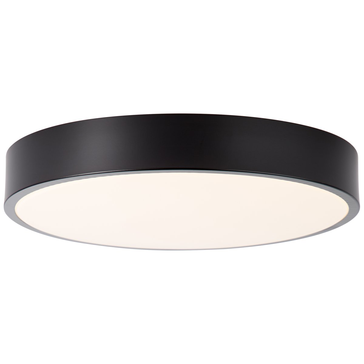 Slimline Ø33 Noir plafonnier De Brilliant - Le plafonnier est généralement la source lumineuse centrale dans n'importe quelle pièce et le plafonnier mince est un excellent choix.