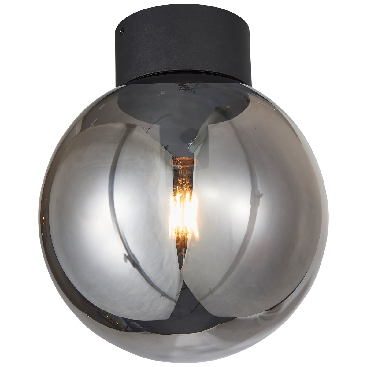 Astro Ø25 Noir plafonnier De Brilliant - Le plafonnier Astro diffuse une lumi&egrave;re accueillante et conviviale partout o&ugrave; vous en avez besoin, que ce soit dans la salle &agrave; manger ou dans le couloir.