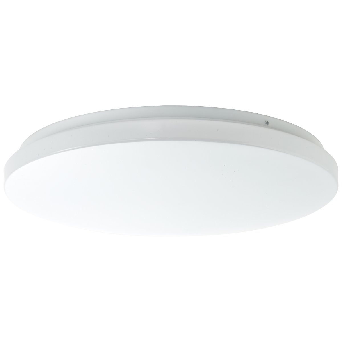 Farica Starry Ø34 Blanc chaud plafonnier De Brilliant - La lampe pr&eacute;sente un effet ciel &eacute;toil&eacute;, avec de petits points transparents sur l'abat-jour ressemblant &agrave; des &eacute;toiles brillantes, ce qui la rend id&eacute;ale pour les chambres et les chambres d'enfants.