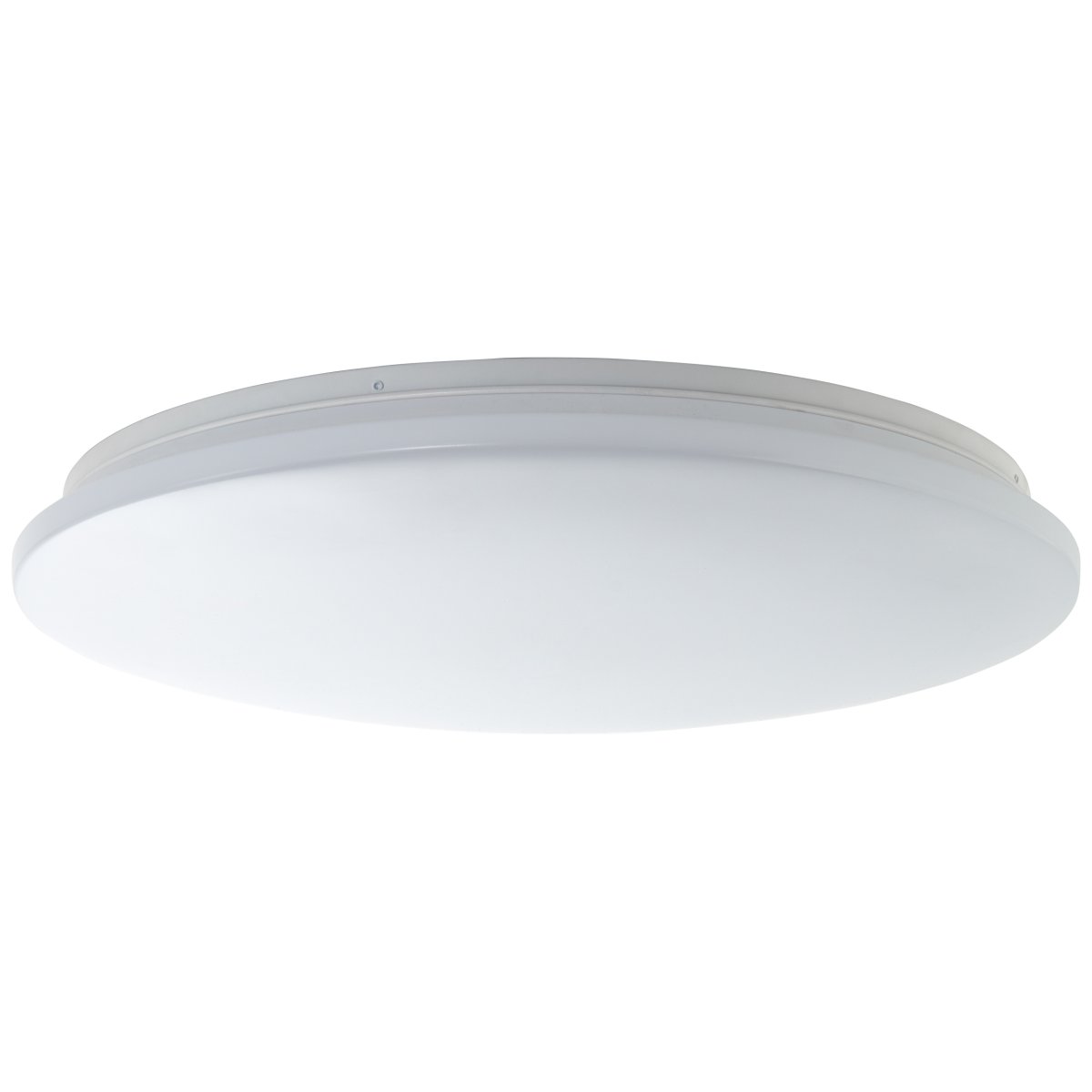 Farica Ø50 Blanc plafonnier De Brilliant - La télécommande incluse vous permet de régler la lumière en continu et, grâce à la technologie CCT, vous pouvez facilement basculer entre la lumière blanche chaude et froide.