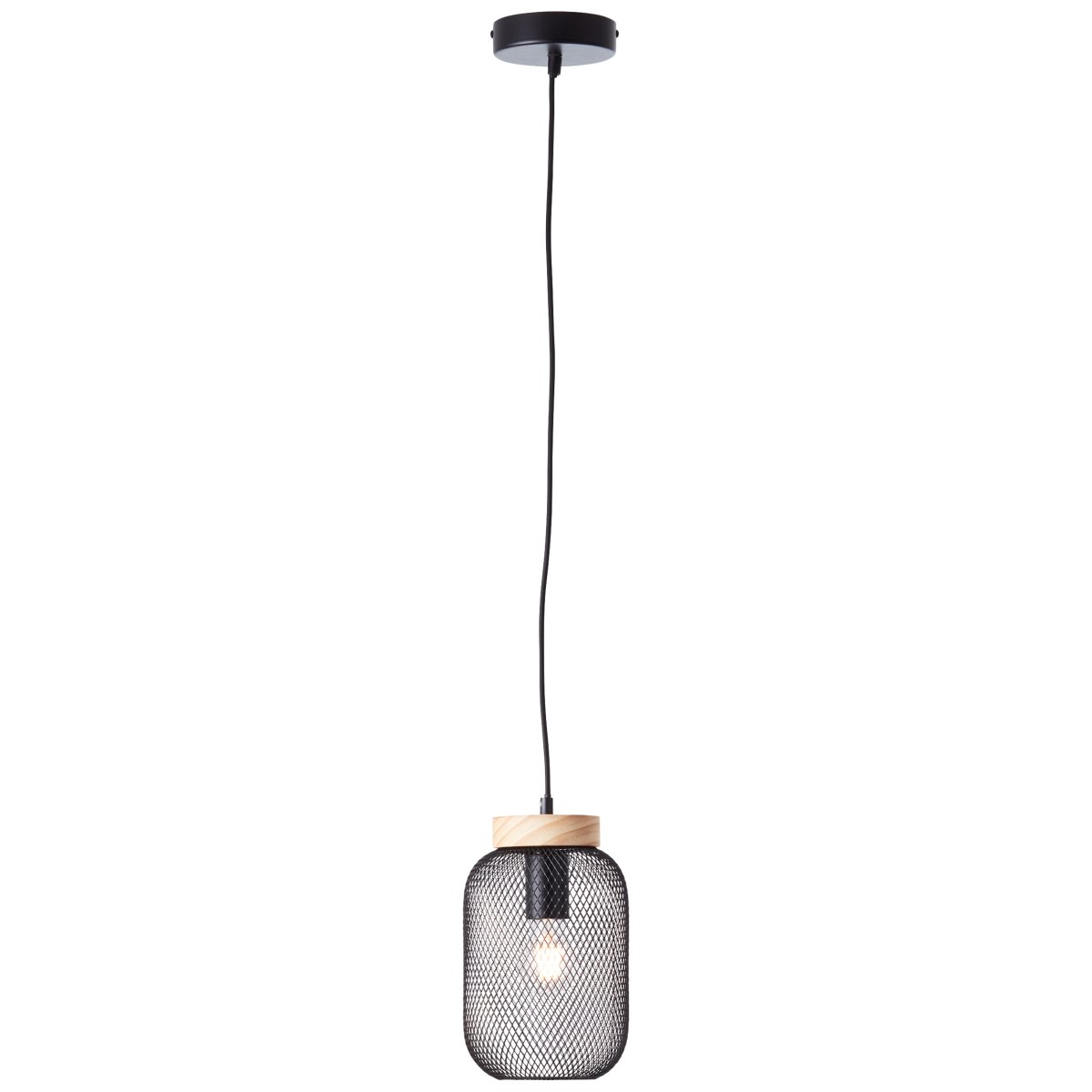 Giada Ø16 Noir suspension De Brilliant - Le matériau en bois est certifié FSC, ce qui signifie qu'il provient d'une sylviculture durable qui accorde une grande importance à la protection de l'environnement et aux conditions de travail.