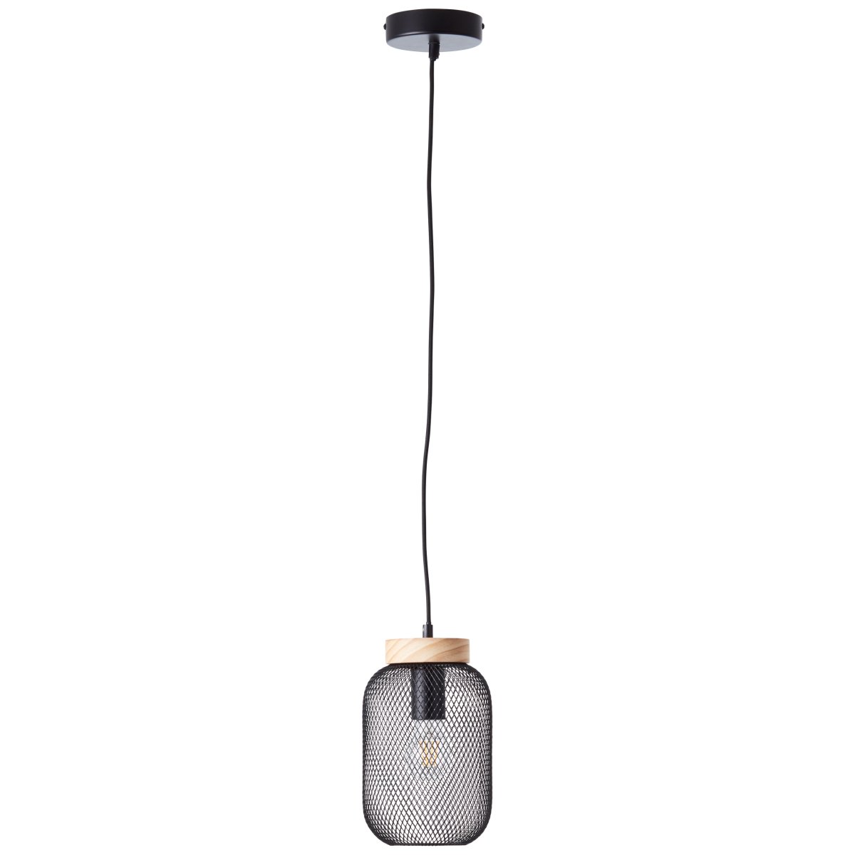 Giada Ø16 Noir suspension De Brilliant - Le matériau en bois est certifié FSC, ce qui signifie qu'il provient d'une sylviculture durable qui accorde une grande importance à la protection de l'environnement et aux conditions de travail.