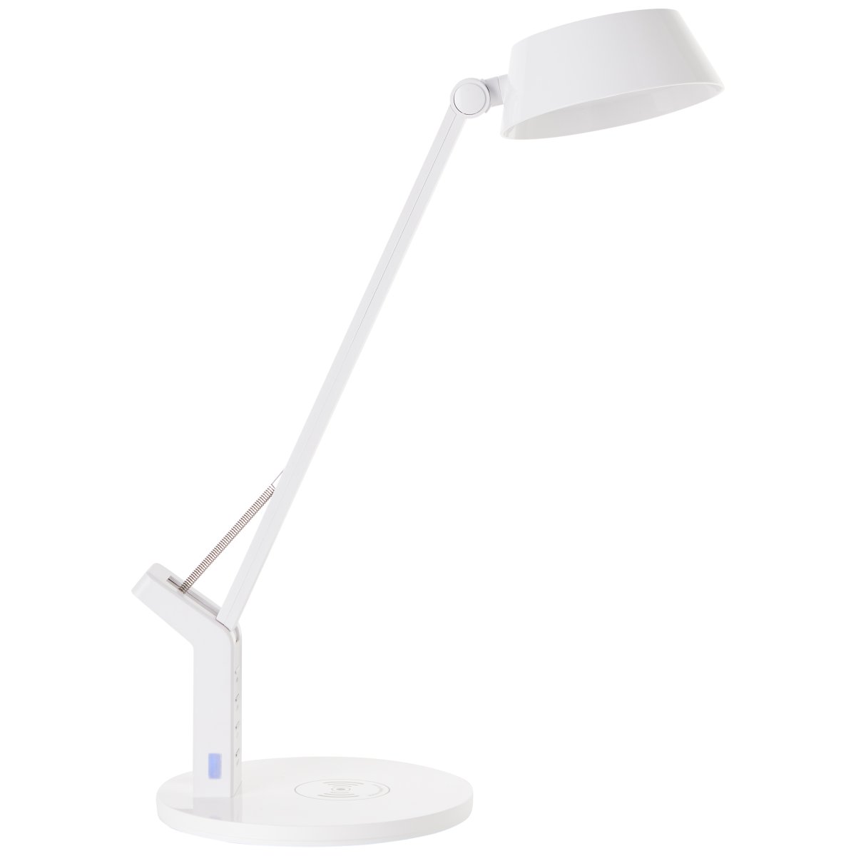 Kaila 40cm Blanc lampe de bureau De Brilliant - La lampe dispose d'un variateur tactile qui vous permet de régler facilement la luminosité et, grâce à la technologie CCT, vous offre la possibilité de choisir entre une lumière blanche chaude et une lumière blanche froide.