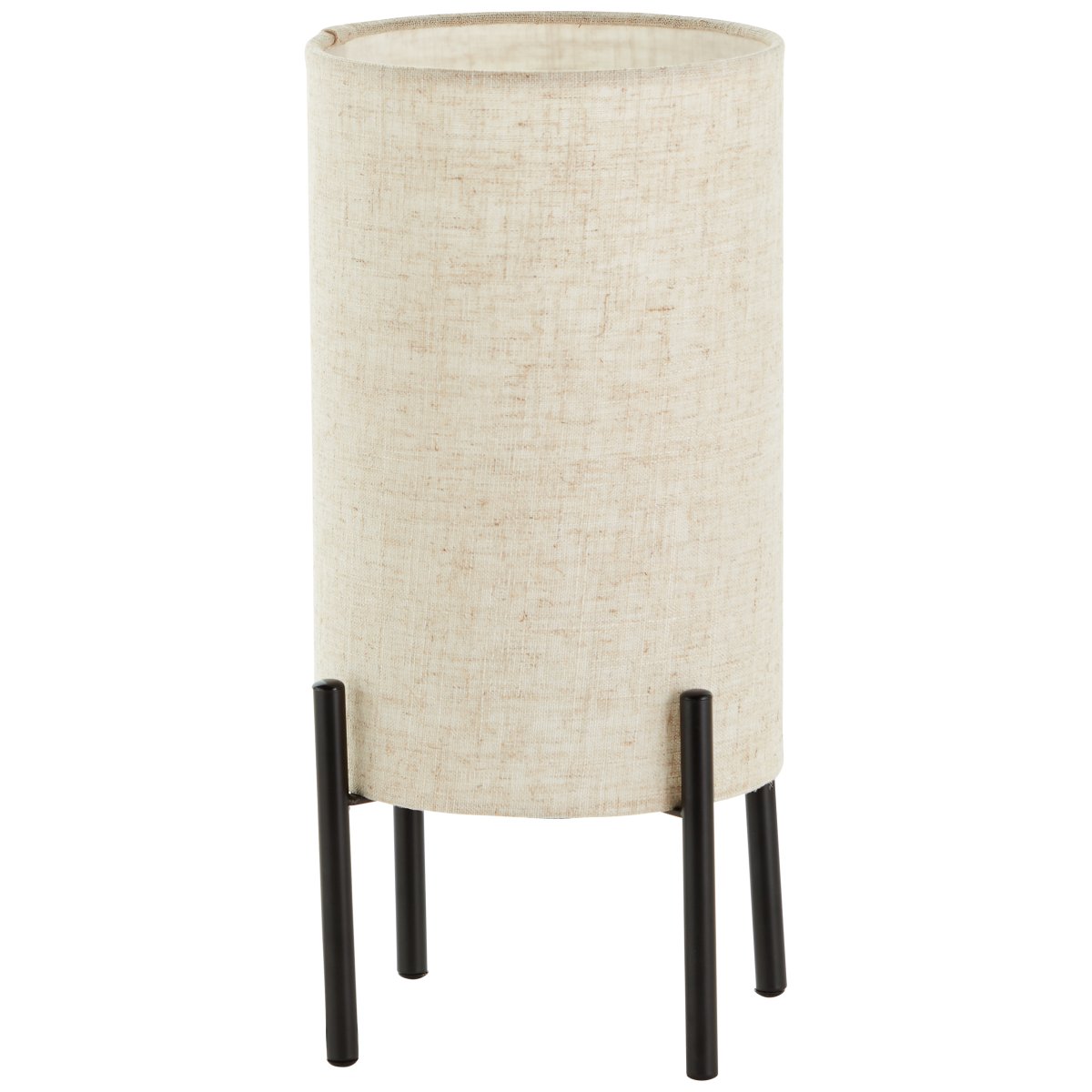 Fairhill 30cm Beige lampe de table De Brilliant - Son tissu textile de haute qualité offre une lumière chaude et agréable, tandis que le design classique transmet une sensation d'harmonie et de confort.