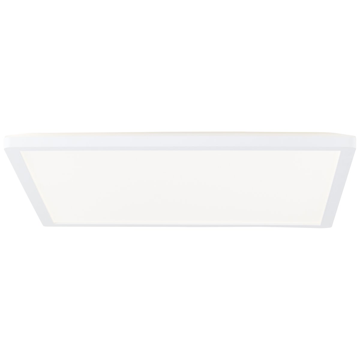 Tanida 42cm Blanc plafonnier De Brilliant - Grâce à la télécommande incluse, vous pouvez facilement tamiser la lumière et régler la température de couleur du blanc chaud (3000 K) au blanc froid (6500 K), ce qui la rend polyvalente pour n'importe quelle pièce.
