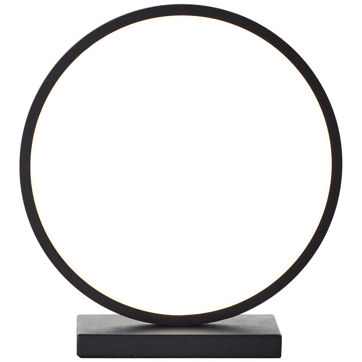 Chaumont 28cm Noir lampe de table De Brilliant - Cette lampe de table d&eacute;corative au design moderne est parfaite comme lampe de chevet ou pour un &eacute;clairage d'ambiance dans votre salon.
