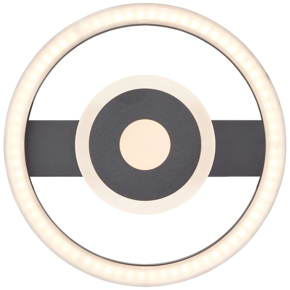 Maureen Ø20 Noir plafonnier De Brilliant - Le plafonnier Maureen offre un &eacute;clairage d&eacute;coratif et est parfait pour les salons et les bureaux.