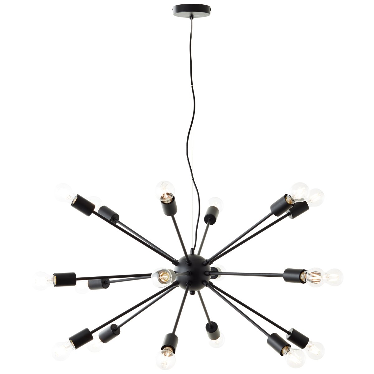 Dree Ø90 Noir mat suspension De Brilliant - La suspension Dree est une pièce de design impressionnante qui ajoutera une touche moderne et élégante à votre maison.