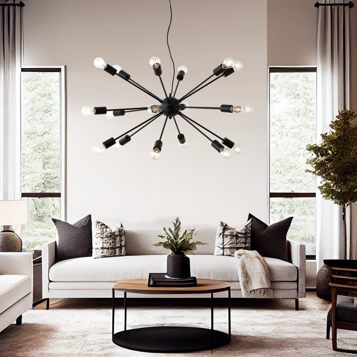 Dree Ø90 Noir mat suspension De Brilliant - La suspension Dree est une pièce de design impressionnante qui ajoutera une touche moderne et élégante à votre maison.