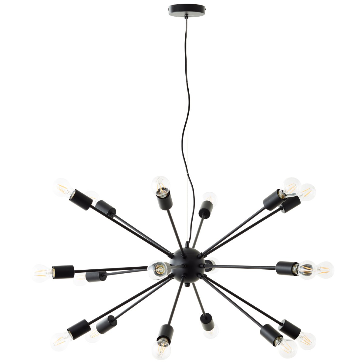 Dree Ø90 Noir mat suspension De Brilliant - La suspension Dree est une pièce de design impressionnante qui ajoutera une touche moderne et élégante à votre maison.