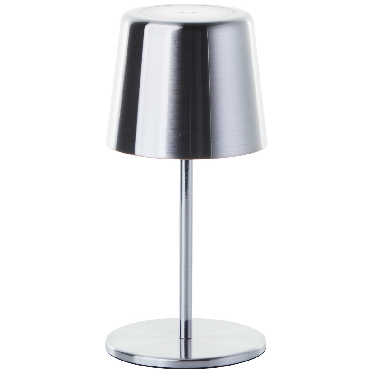 Xaana 37cm Nickel portable De Brilliant - La lampe est de haute qualit&eacute; et poss&egrave;de un indice de protection IP44, ce qui en fait un compagnon fiable dans le jardin, sur le balcon ou sur la terrasse.