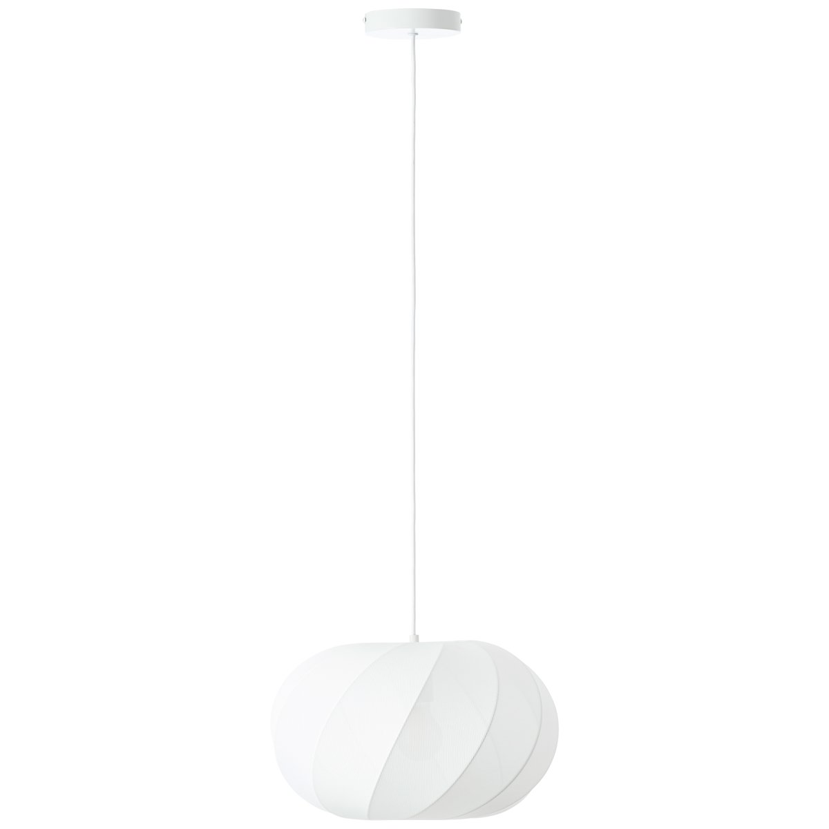 Molly Ø38 Blanc suspension De Brilliant - Il est parfait pour cr&eacute;er une atmosph&egrave;re atmosph&eacute;rique dans votre maison, qu'il soit suspendu au-dessus de la table &agrave; manger, dans le salon ou dans la chambre.