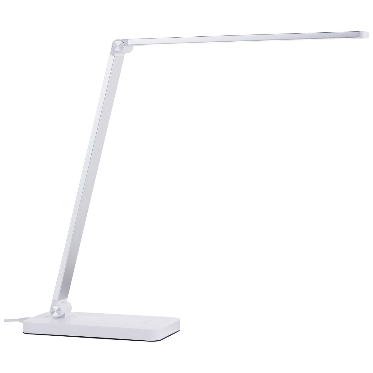 Florence 38cm Blanc lampe de bureau De Brilliant - La lumi&egrave;re est dot&eacute;e d'un variateur tactile &agrave; 3 niveaux pour le contr&ocirc;le de la luminosit&eacute; et offre une lumi&egrave;re blanche chaude et lumi&egrave;re du jour.