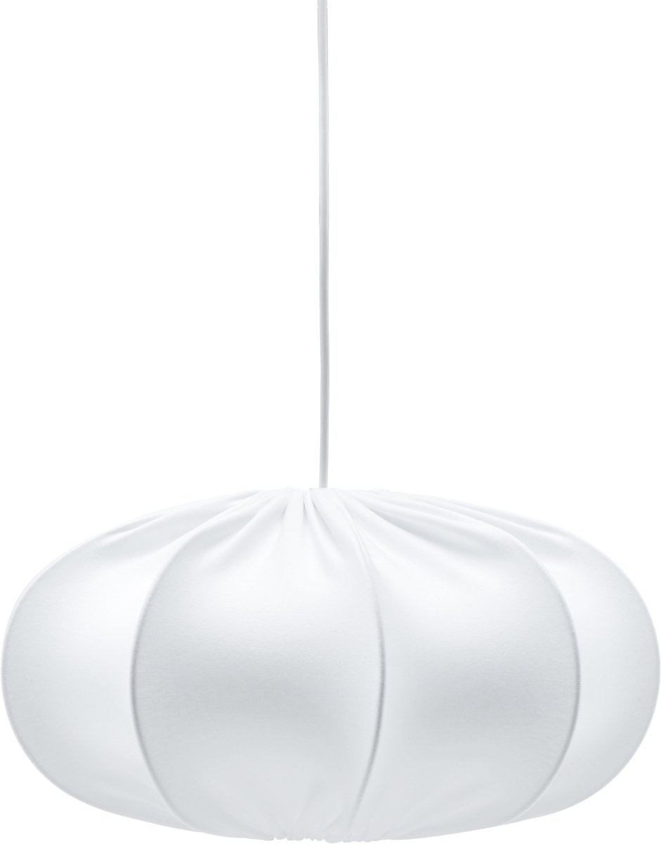 Dalia Abat-Jour Excl. Suspension Ø40 Blanc suspension De PR Home - Le diam&egrave;tre de l'&eacute;cran est de 40 cm et la hauteur est de 21 cm.
