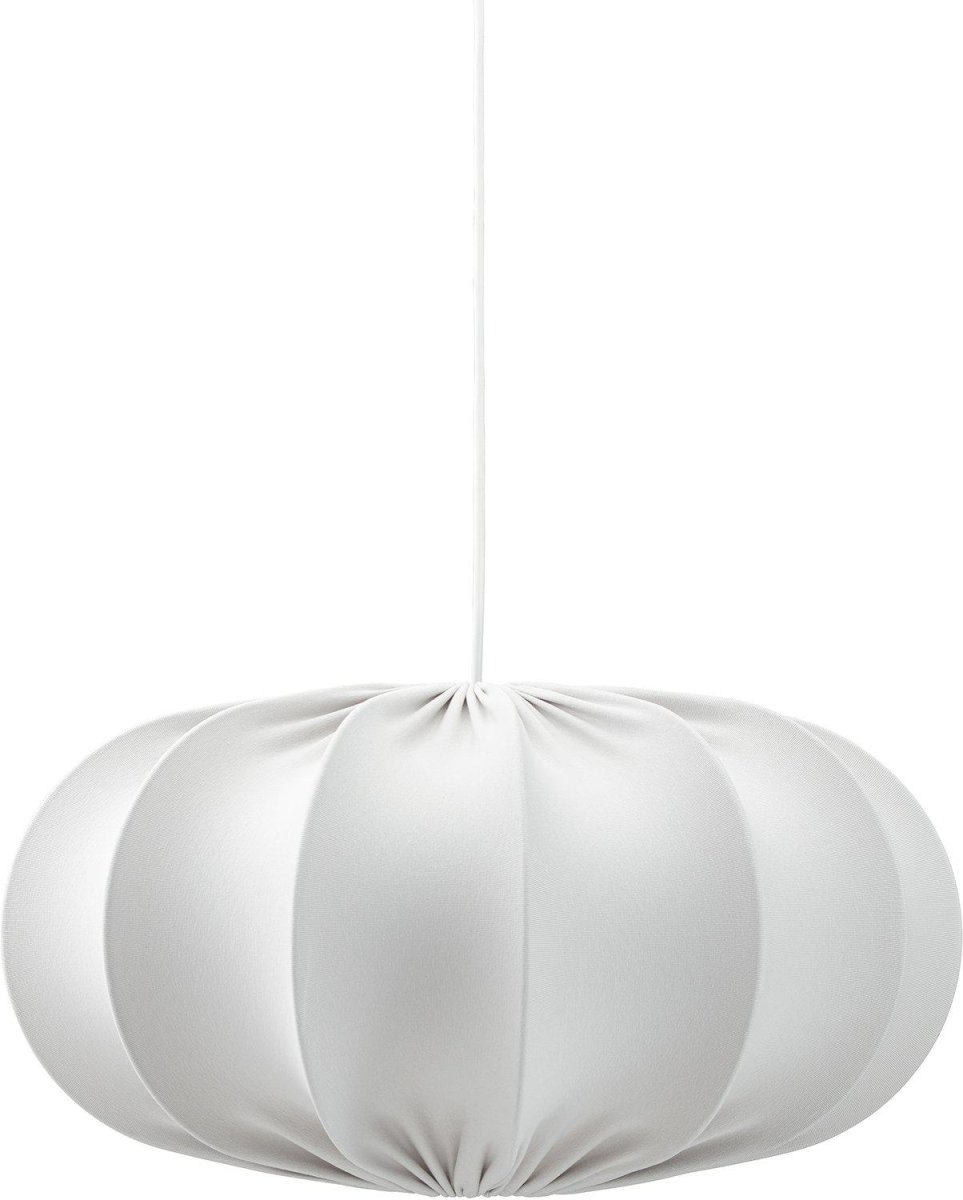  Dalia Abat-Jour Excl. Suspension Ø50 Gris suspension De PR Home - Le diam&egrave;tre de l'&eacute;cran est de 50 cm et la hauteur est de 25 cm.