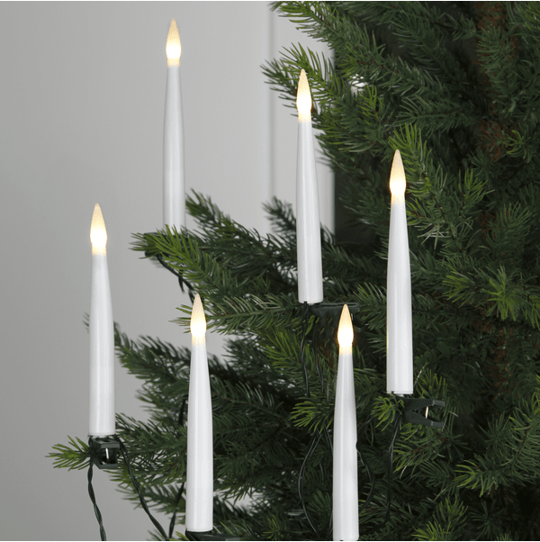 Slimline 16LED 10m Vert De Star Trading - Lumi&egrave;res de sapin de No&euml;l avec 16 fines lumi&egrave;res LED pour une utilisation en int&eacute;rieur.