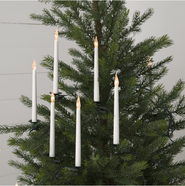Slimline 25LED 16m Vert De Star Trading - Cha&icirc;ne de sapin de No&euml;l avec 25 sources lumineuses LED fines pour une utilisation en int&eacute;rieur.