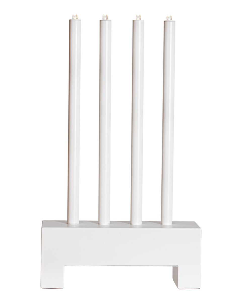 Twinkle Blanc mat De By Rydéns - D'une hauteur d'environ D'une hauteur de 30 cm, le bougeoir Twinkle attire tous les regards dans n'importe quel environnement.