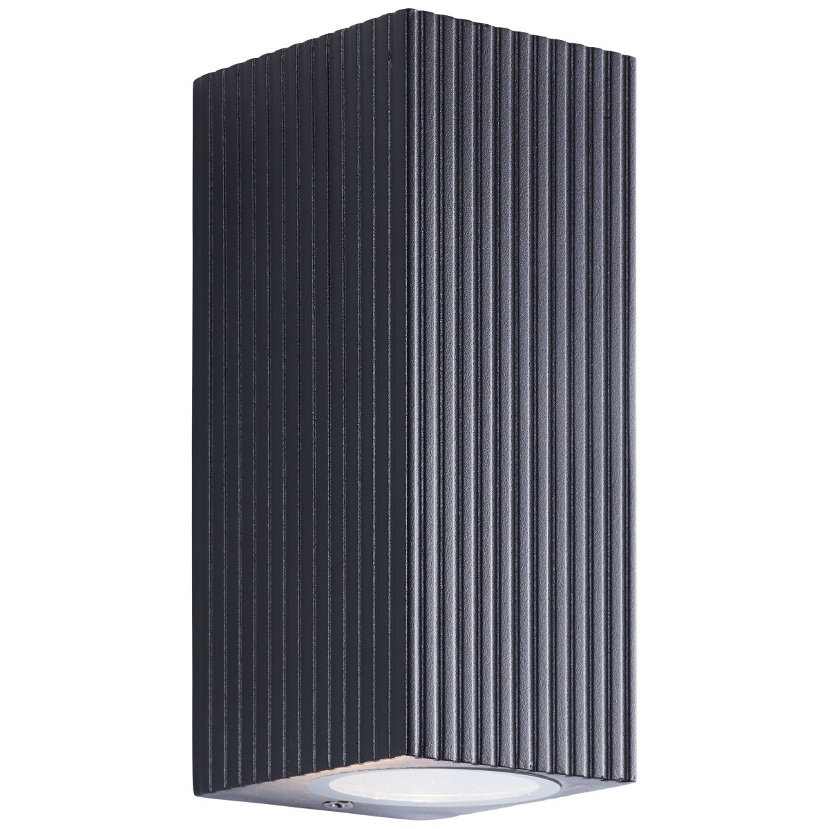 Jelani Noir lampe d’extérieur De Brilliant - Le luminaire de façade Jelani à double orientation est un ajout moderne et fonctionnel à votre éclairage extérieur.