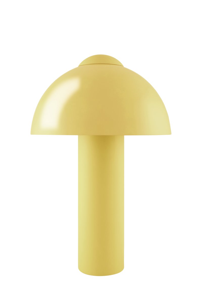 Buddy 36cm Jaune lampe de table De Globen Lighting - Placez la lampe sur une table d'appoint dans le salon, près de la fenêtre de la cuisine ou sur une table de chevet.