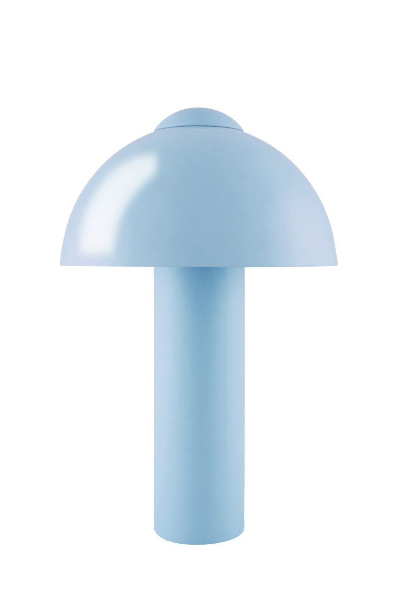 Buddy 36cm Bleu clair lampe de table De Globen Lighting - Placez la lampe sur une table d'appoint dans le salon, près de la fenêtre de la cuisine ou sur une table de chevet.