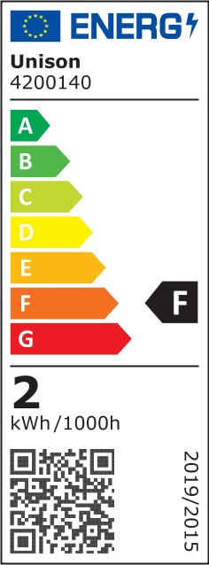 LED E14 Forme Bougie 2W 2700K Transparent De Unison - Avec un effet de 2W et une lumi&egrave;re chaude et douce de 2700K, il cr&eacute;e une atmosph&egrave;re chaleureuse dans des environnements modernes et classiques.