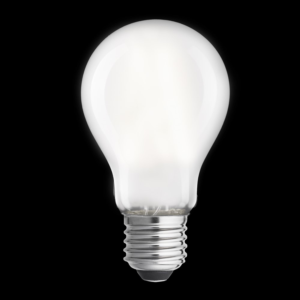 E27 normal mat 0,8W 2700K Blanc De Unison - L'ampoule CLASSIC Normal mat E27 d'une puissance de 0,8 W et d'une lumi&egrave;re agr&eacute;able et chaude de 2700 K fournit une lumi&egrave;re douce et uniforme, id&eacute;ale pour l'&eacute;clairage g&eacute;n&eacute;ral de la maison.