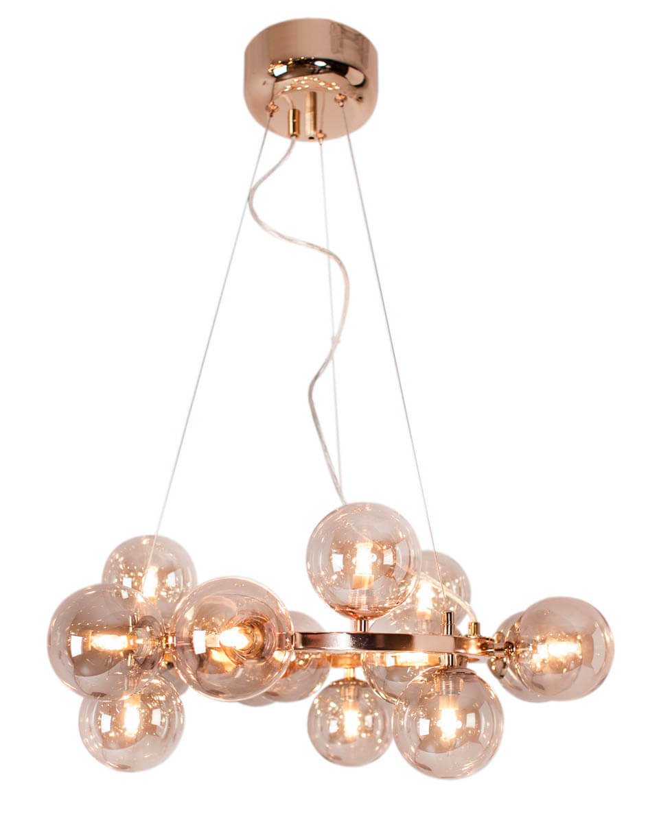 Splendor Ø58 Ambre suspension De By Rydéns - 