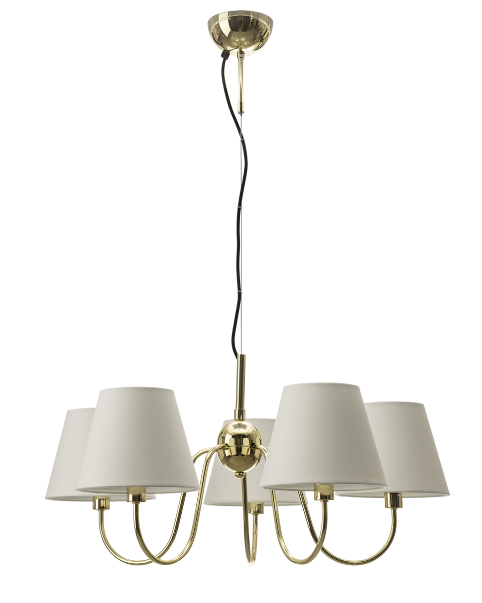 Lynx Ø75 Laiton suspension De By Rydéns - Le plafonnier Lynx, au design classique et intemporel et &agrave; la finition laiton, diffuse une lumi&egrave;re douce et cr&eacute;e une ambiance chaleureuse et accueillante.