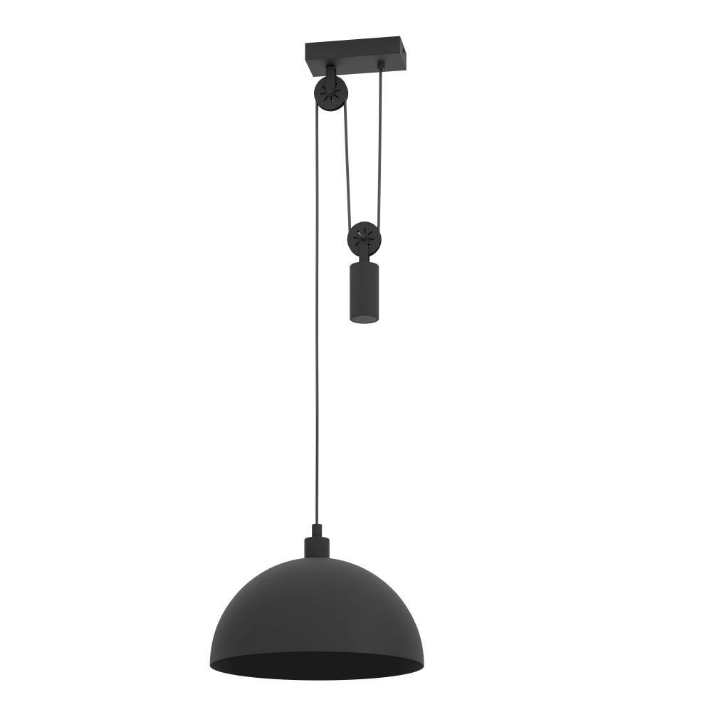 Winkworth Ø38 Noir suspension De Eglo - Sa forme minimaliste et sa fonction r&eacute;glable le rendent &agrave; la fois &eacute;l&eacute;gant et polyvalent, parfait pour le d&eacute;corateur d'int&eacute;rieur soucieux du design.