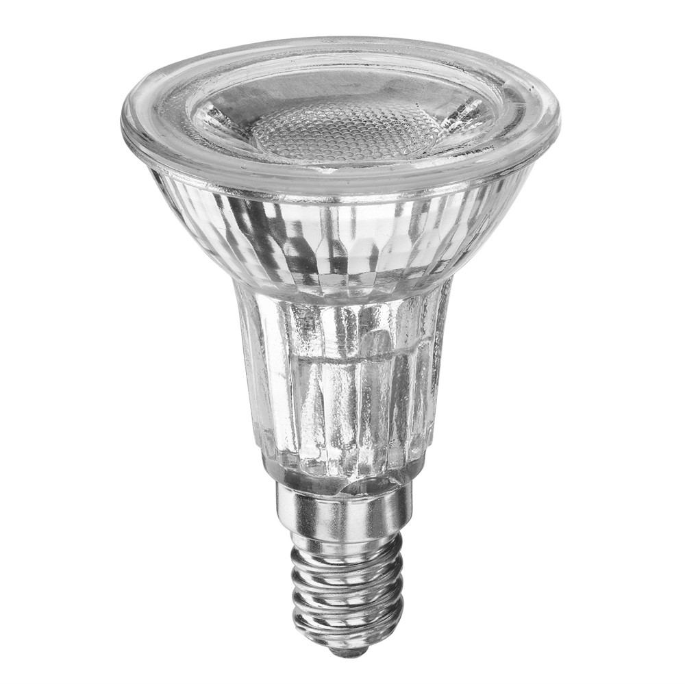 E14 LED PAR16 5W 2700K Dimmable Transparent De Unison - LED PAR16 E14 5W est une source lumineuse puissante qui fournit une lumi&egrave;re chaude de 2700 K et un flux lumineux de 340 lumens.