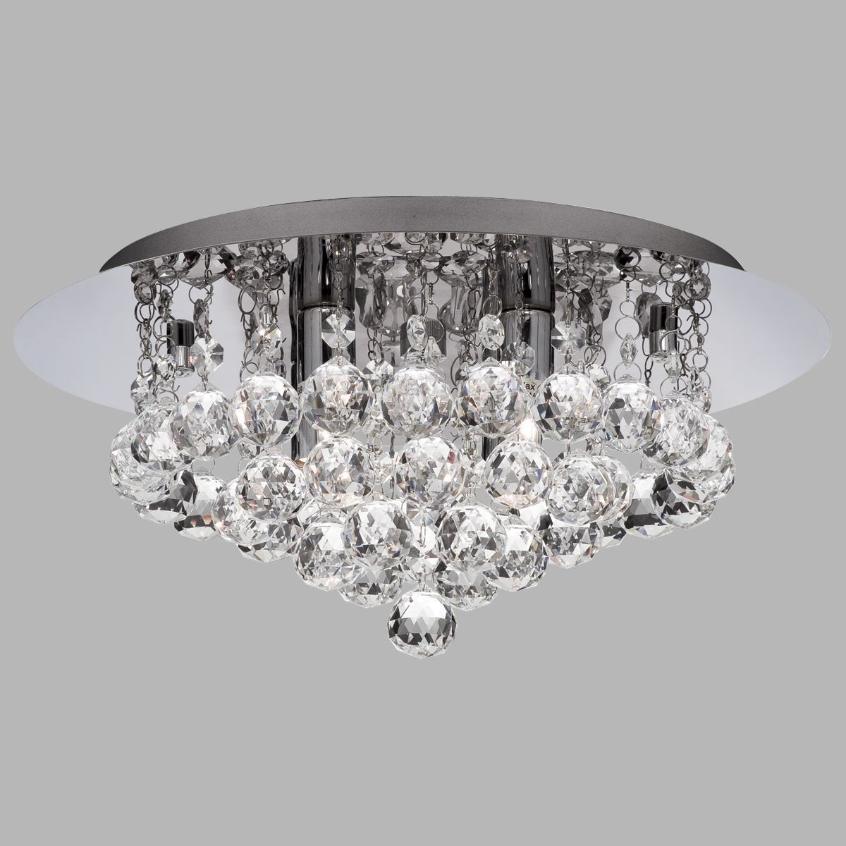 Hanna Ø35 Chrome lampe de salle de bain De Searchlight - Faites de cette lampe un &eacute;l&eacute;ment lumineux dans votre salle de bain, alliant fonctionnalit&eacute; et style.