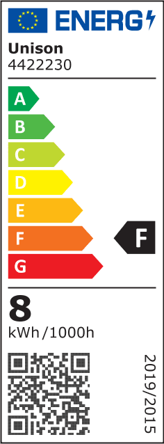E27 normal 7,5W 2200K Dimmable Transparent De Unison - Le design classique de la source lumineuse est associ&eacute; &agrave; la technologie LED moderne et offre &agrave; la fois style et efficacit&eacute; &eacute;nerg&eacute;tique.