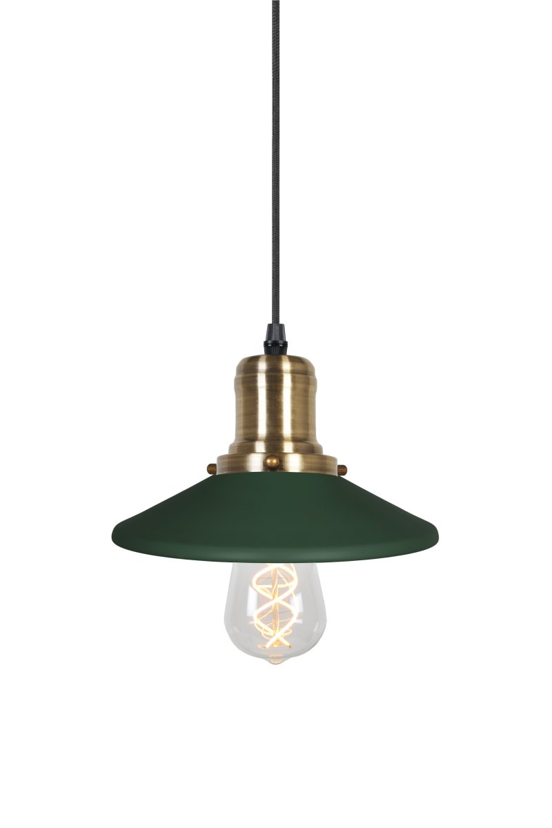 Disc Ø22 Vert lampe de fenêtre De Globen Lighting - Disc est une charmante lampe de cordonnier du début du XXe siècle.